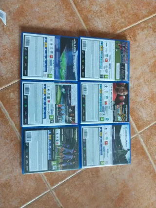 Lote 6 Videojuegos FIFA PS4