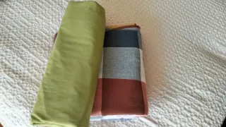 Funda y Sábana Ajustable Cama 90x200