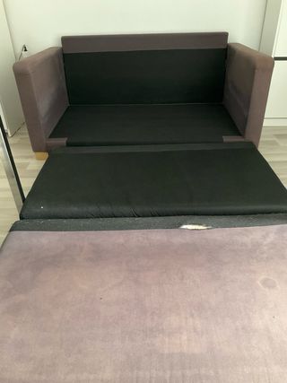 Sofá cama 2 asientos ideal para poco espacio