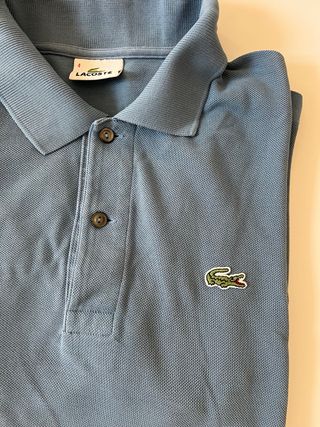Polo Lacoste Azzurro Taglia M