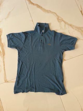 Polo Lacoste Azzurro Taglia M