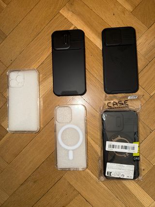 Lote 5 Fundas iPhone 13 Pro + una de regalo