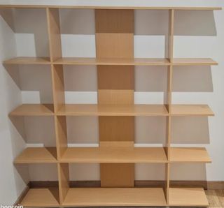 Estantería librería diseño madera