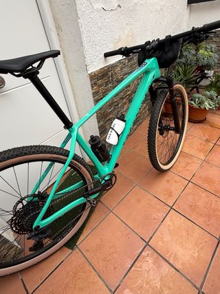 Bicicleta Rockrider RACE 740. Carbono MTB Talla L