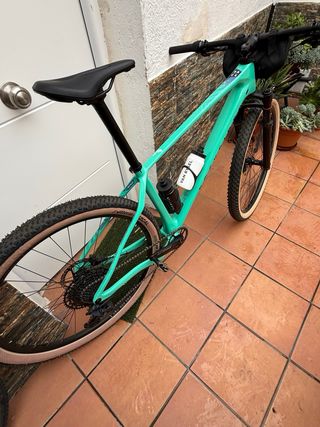 Bicicleta Rockrider RACE 740. Carbono MTB Talla L