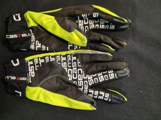 Luvas Castelli Amarelas tamanho M