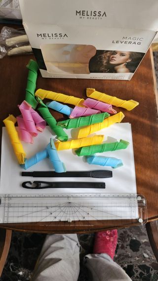 Bigodini arricciacapelli Melissa 18 pezzi