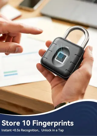 Candado Inteligente NexusLab con Huella Digital