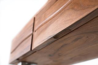 Consola Madera Maciza/Metal Indian Mobel