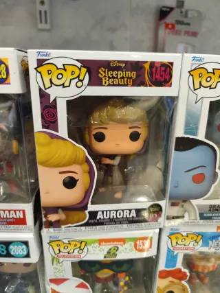 Lote 6 Funkos Spider-Woman, Aurora, Thrawn, Mina,