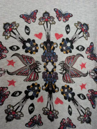 Jersey Desigual Gris Talla L