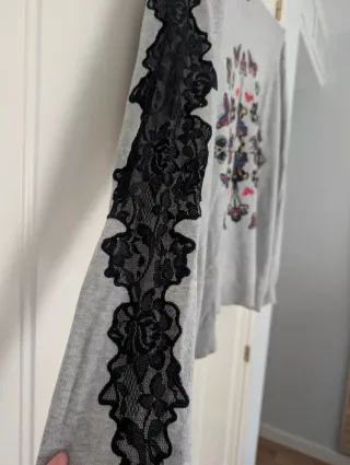 Jersey Desigual Gris Talla L