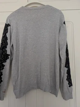 Jersey Desigual Gris Talla L