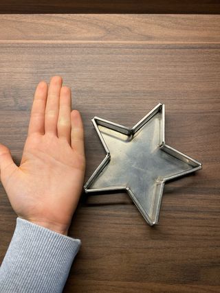 Bandeja Joyero Estrella H&M Plata