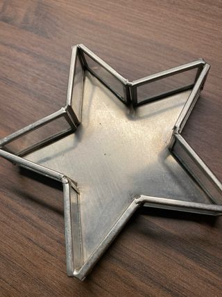 Bandeja Joyero Estrella H&M Plata