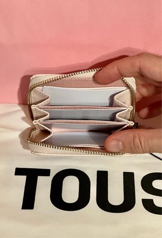Tous monedero Brenda color rosa claro