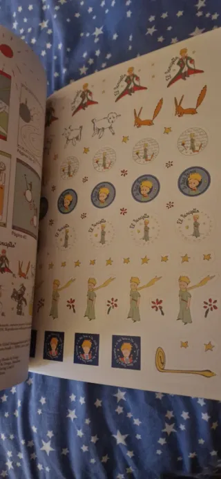 Libro para colorear y jugar El Principito