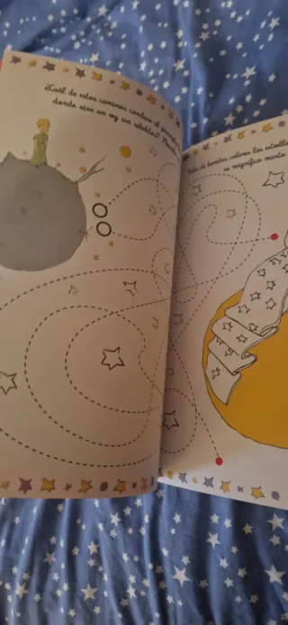 Libro para colorear y jugar El Principito