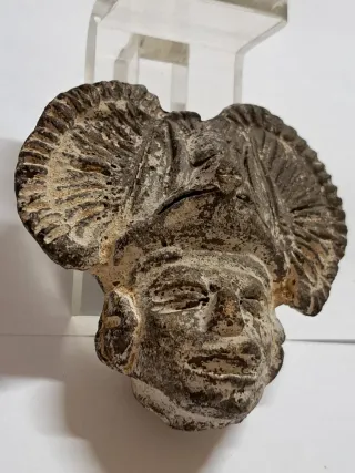 Guerrero Azteca con certificado de autenticidad