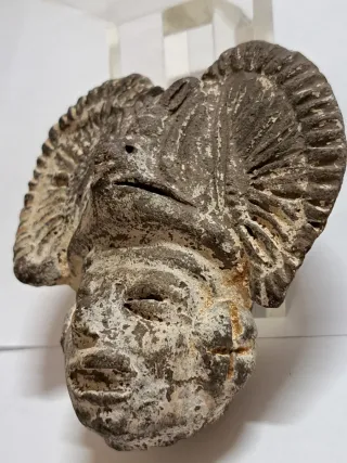 Guerrero Azteca con certificado de autenticidad