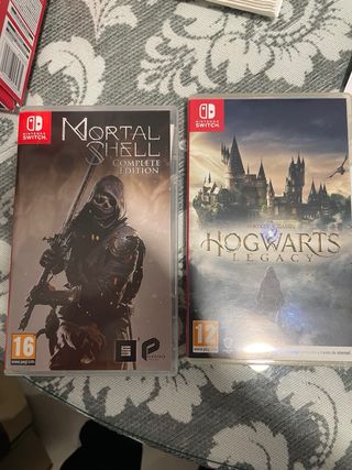 Nintendo Switch OLED + 2 juegos + funda