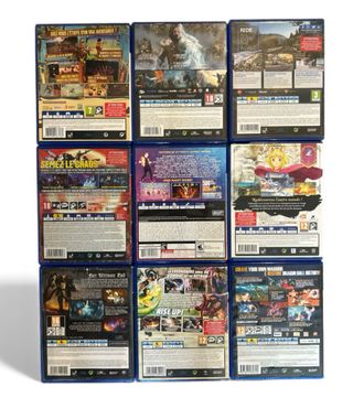 Pack Regalo 9 Juegos PS4 también compra individual