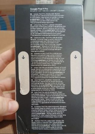 Google Pixel 9 Pro 256GB Obsidian Precintado