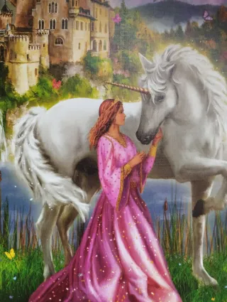 Puzzle Educa 500 Piezas Castillo Unicornio