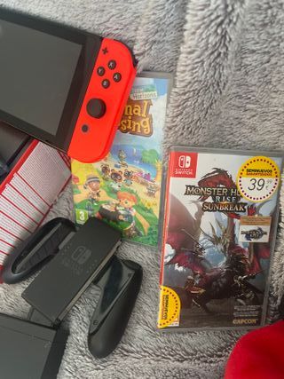 Nintendo Switch Azul y Rojo