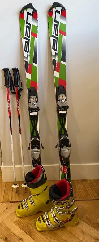 Esquís Elan y Botas Fischer