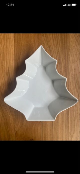 Antipastiera albero di Natale in ceramica