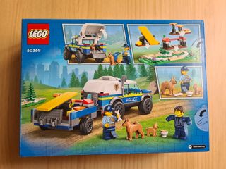 LEGO City 60369 Addestramento Cani Polizia