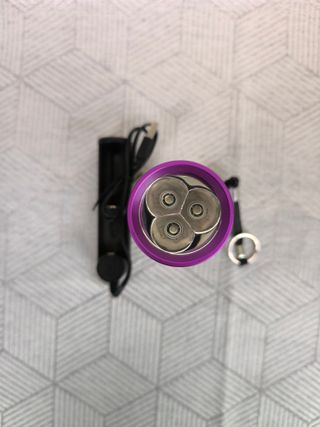 Kit Linterna UV 365 nm + Gafas de protección