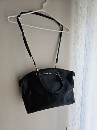 Borsa Michael Kors Riley Pelle Nera