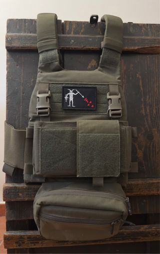 Porta placas airsoft