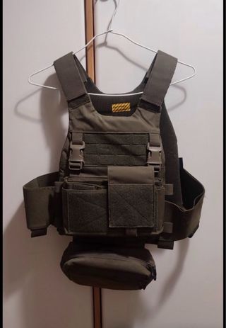 Porta placas airsoft