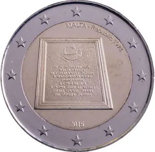 Moneda 2€ Malta 2015 Conmemorativa