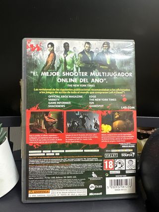 Left 4 Dead Classics Xbox 360 Edición Juego del Añ