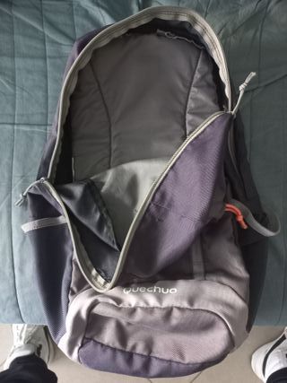 Zaino Quechua Arpenaz 20 grigio nero
