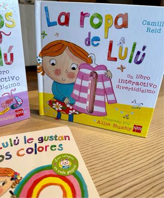 Libros Lulú. Lote de 3 libros más 2 de regalo.