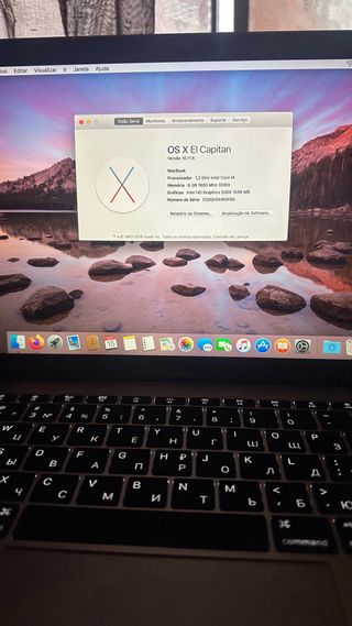 MacBook 12 Intel HD Graphics 2015 Dourado