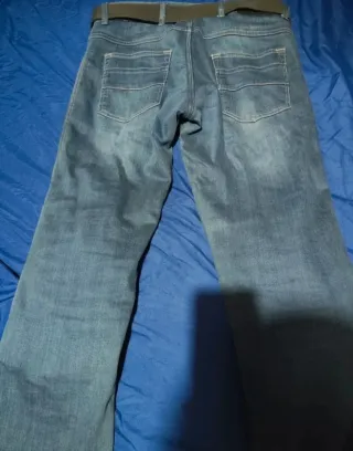 Pantalones vaqueros azules