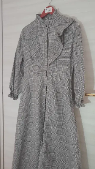 Abito invernale a quadri tg S