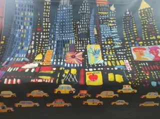 Tela inglesa diseño Christopher Corr Villa Nova