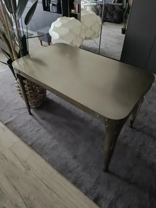 Tavolo metallo Maison du Monde grigio argento