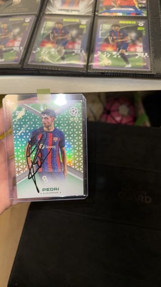 Cromo Pedri Firmado y Numerado