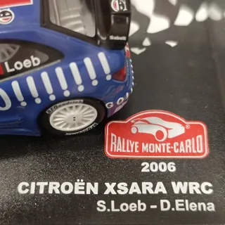 Maqueta modèle  Citroën Xsara WRC 2006 Loeb