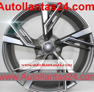 Juego 4 llantas para audi rs6200 gris 19