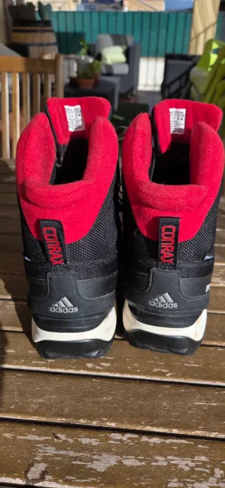 Zapatillas Adidas Negras y Rojas Talla 42 mujer