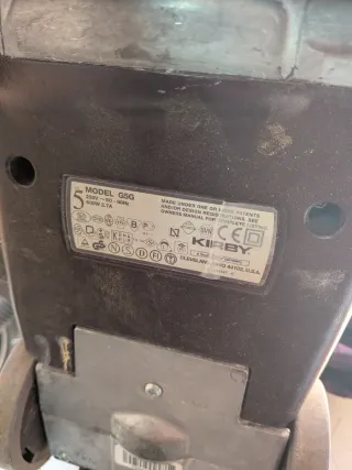 Aspirapolvere Kirby G5G Funzionante Con Accessori